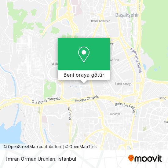 Imran Orman Urunleri harita