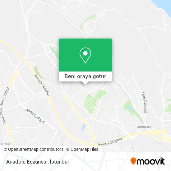 Anadolu Eczanesi harita