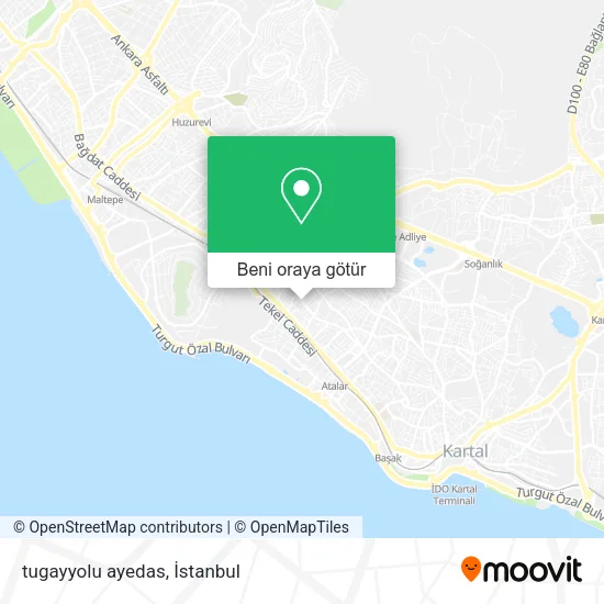 tugayyolu ayedas harita