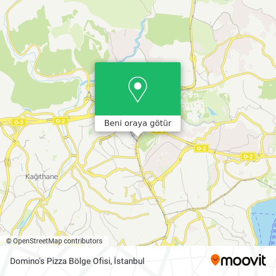 Domino's Pizza Bölge Ofisi harita
