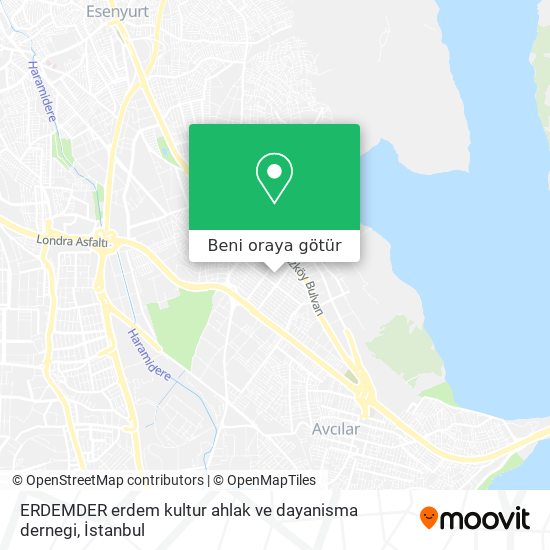 ERDEMDER erdem kultur ahlak ve dayanisma dernegi harita