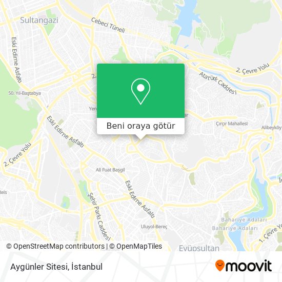 Aygünler Sitesi harita