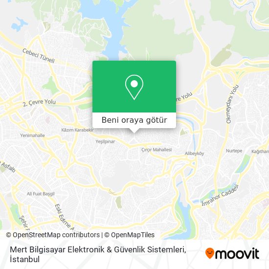 Mert Bilgisayar Elektronik & Güvenlik Sistemleri harita