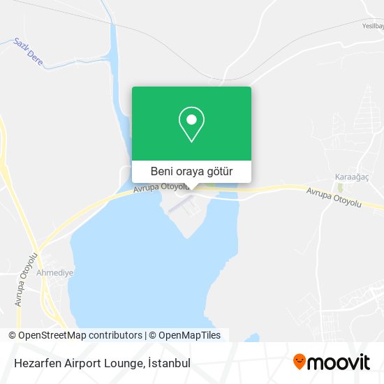 Hezarfen Airport Lounge harita