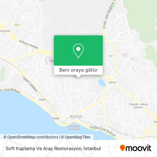 Soft Kaplama Ve Araç Restorasyon harita