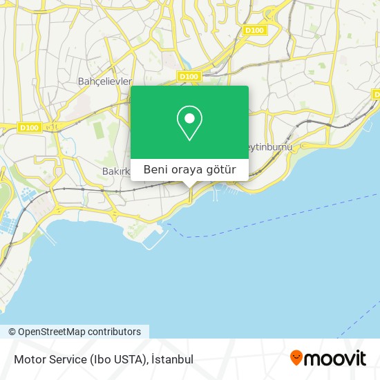 Motor Service (Ibo USTA) harita