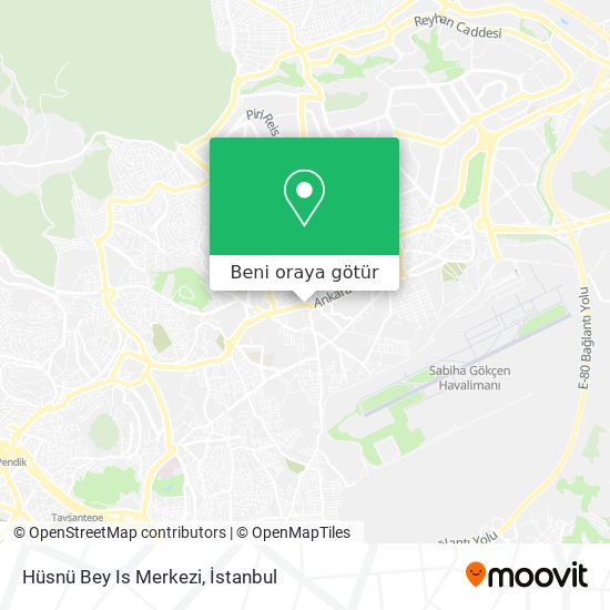 Hüsnü Bey Is Merkezi harita