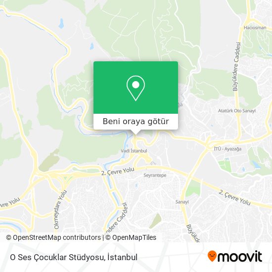 O Ses Çocuklar Stüdyosu harita