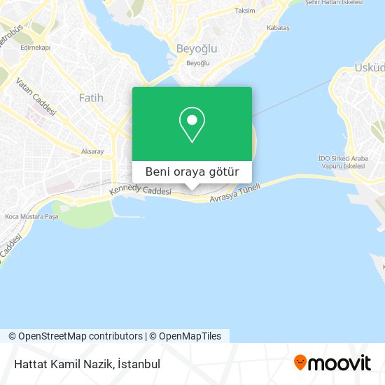 Hattat Kamil Nazik harita