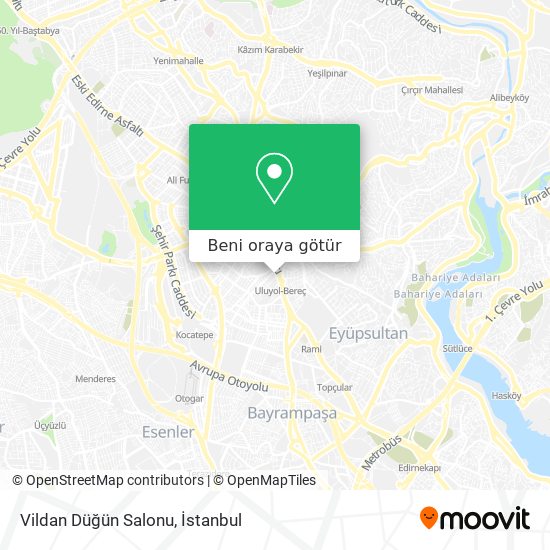 Vildan Düğün Salonu harita