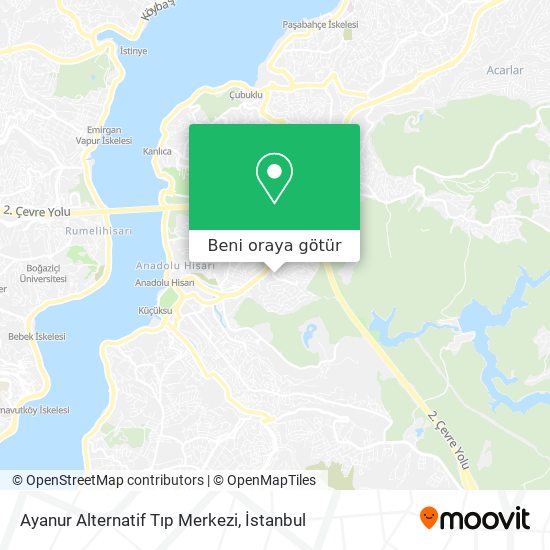 Ayanur Alternatif Tıp Merkezi harita