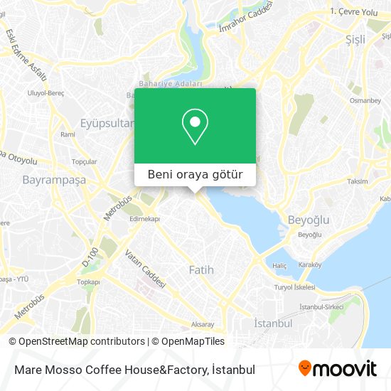 Mare Mosso Coffee House&Factory harita