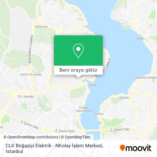 CLK Boğaziçi Elektrik - NKolay İşlem Merkezi harita