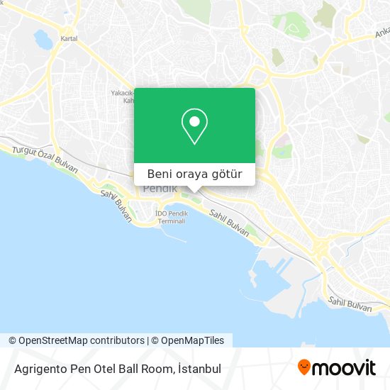 Agrigento Pen Otel Ball Room harita