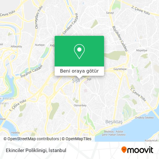 Ekinciler Poliklinigi harita