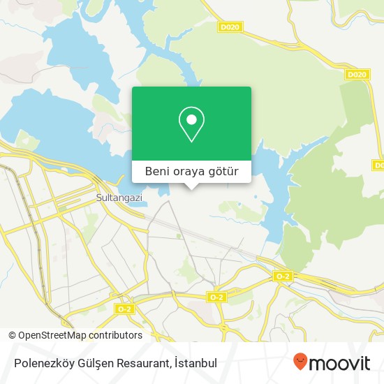 Polenezköy Gülşen Resaurant harita