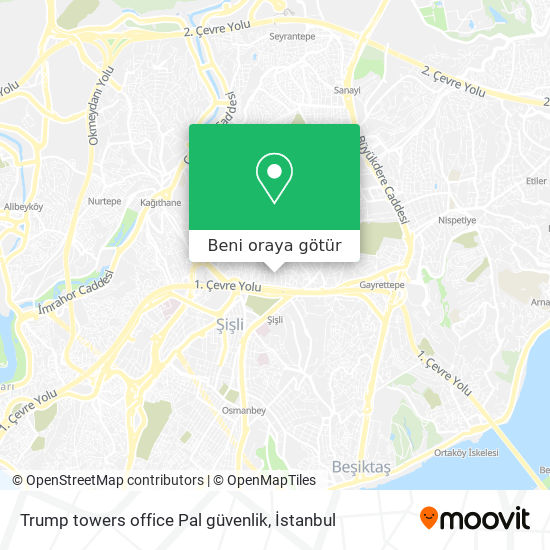 Trump towers office Pal güvenlik harita