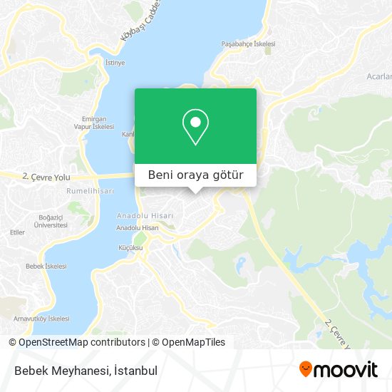 Bebek Meyhanesi, Beykoz nerede, Otobüs, Minibüs / Dolmuş, Vapur veya