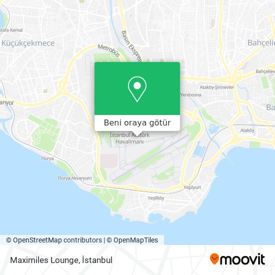Maximiles Lounge harita
