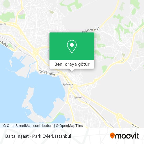 Balta İnşaat - Park Evleri harita