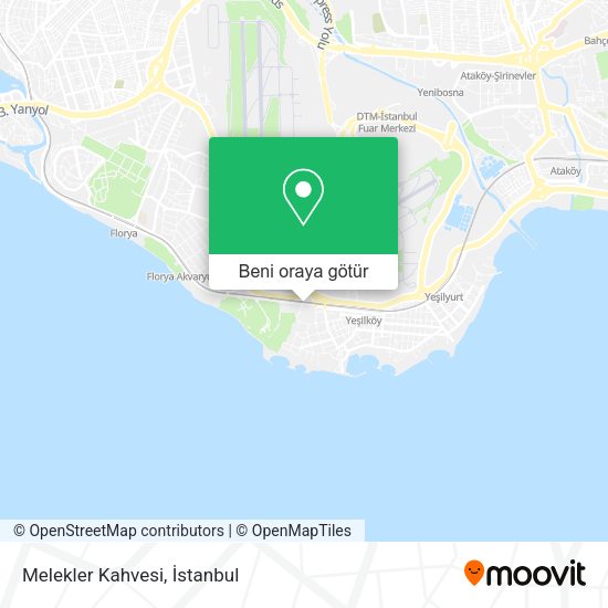 Melekler Kahvesi, Bakirköy nerede, Otobüs, Minibüs / Dolmuş, Tren veya