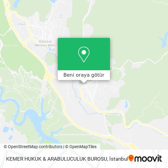 KEMER HUKUK & ARABULUCULUK BUROSU harita