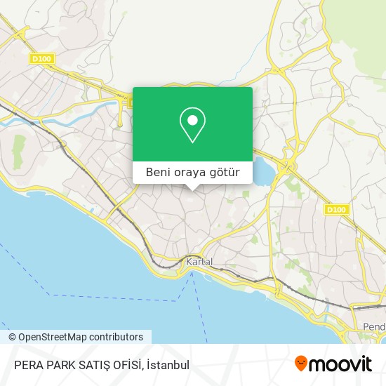 PERA PARK SATIŞ OFİSİ harita