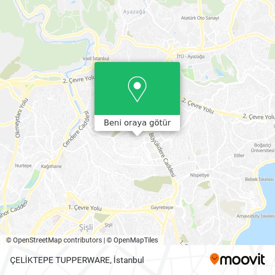 ÇELİKTEPE TUPPERWARE harita