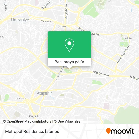 Metropol Residence harita
