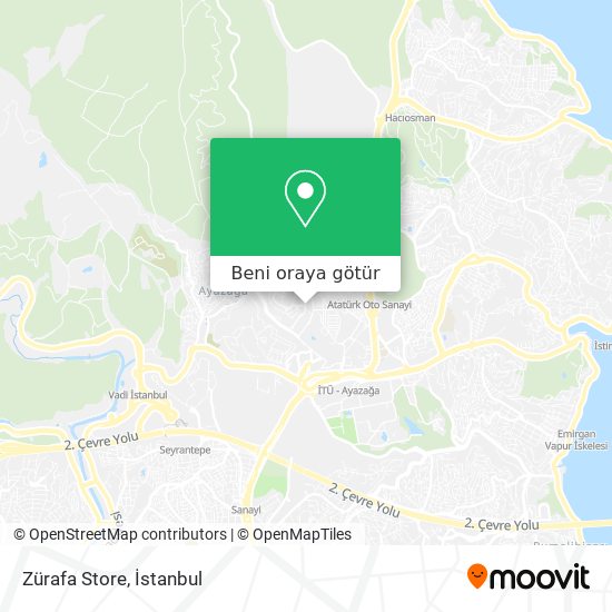 Zürafa Store harita