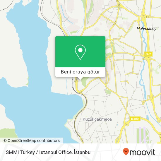 SMMI Turkey / Istanbul Office harita