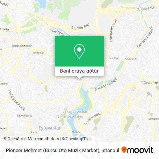 Pioneer Mehmet (Burcu Oto Müzik Market) harita