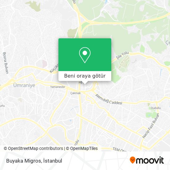 Buyaka Migros harita