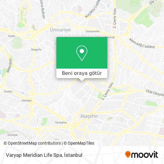 Varyap Meridian Life Spa harita