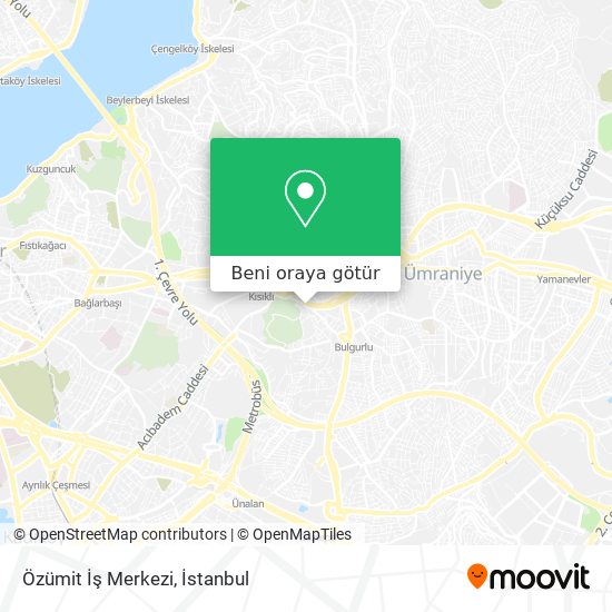 Özümit İş Merkezi harita