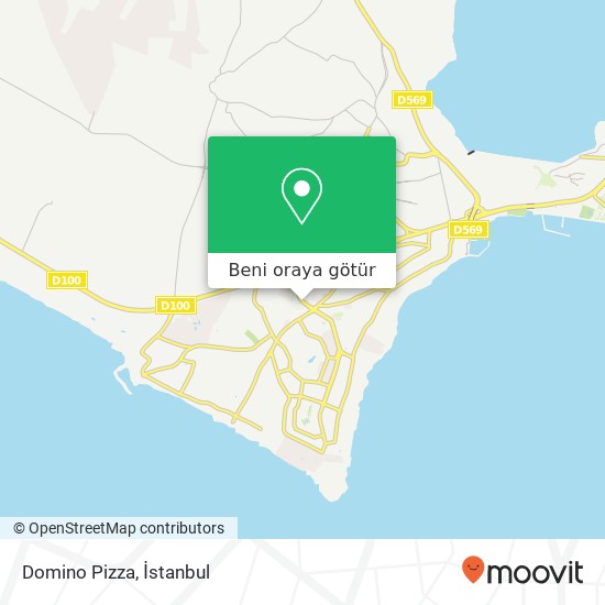 Domino Pizza harita
