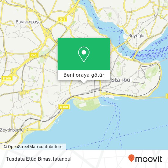 Tusdata Etüd Binas harita