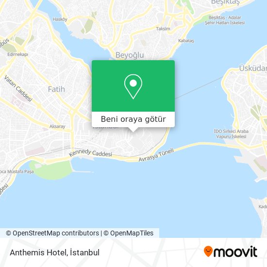 Anthemis Hotel harita
