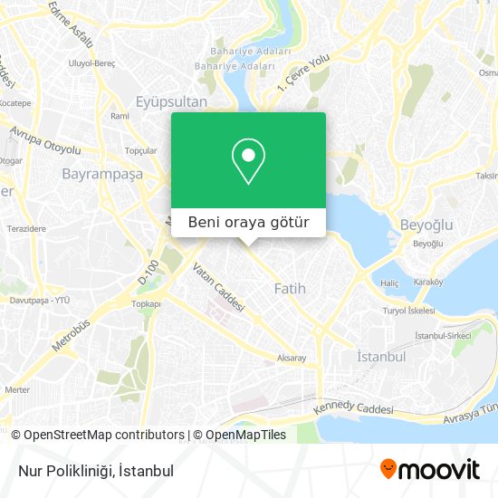 Nur Polikliniği harita