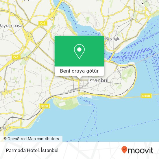 Parmada Hotel harita