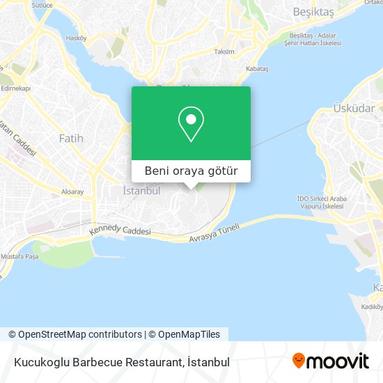 Kucukoglu Barbecue Restaurant harita