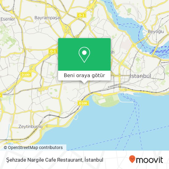 Şehzade Nargile Cafe Restaurant harita