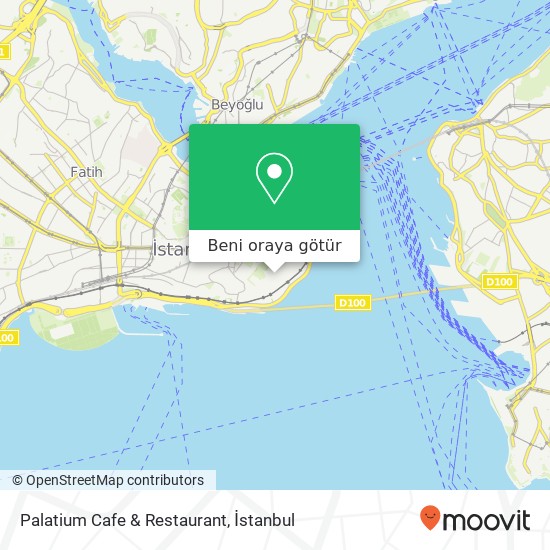 Palatium Cafe & Restaurant harita