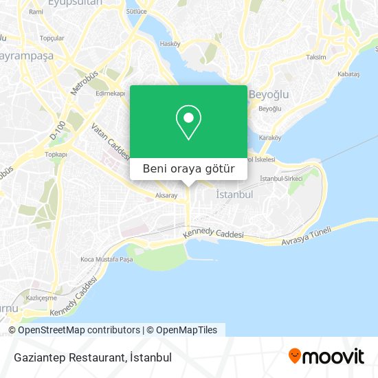 Gaziantep Restaurant harita