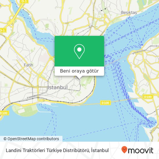Landini Traktörleri Türkiye Distribütörü harita