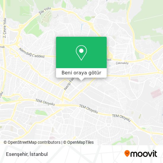Esenşehir harita
