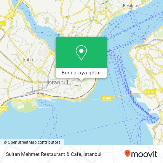 Sultan Mehmet Restaurant & Cafe harita