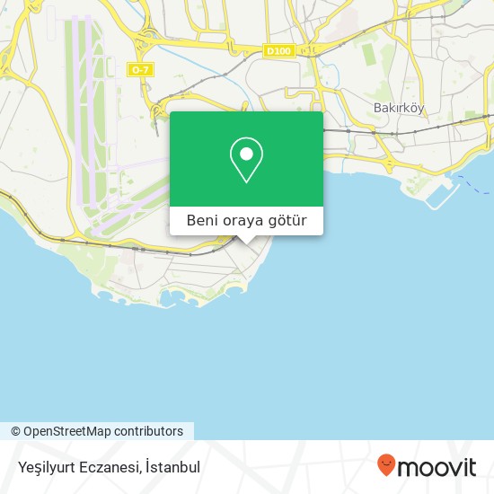 Yeşilyurt Eczanesi harita