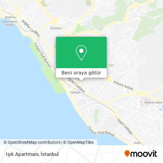 Işık Apartmanı harita