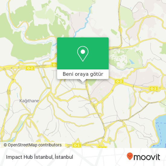 Impact Hub İstanbul harita